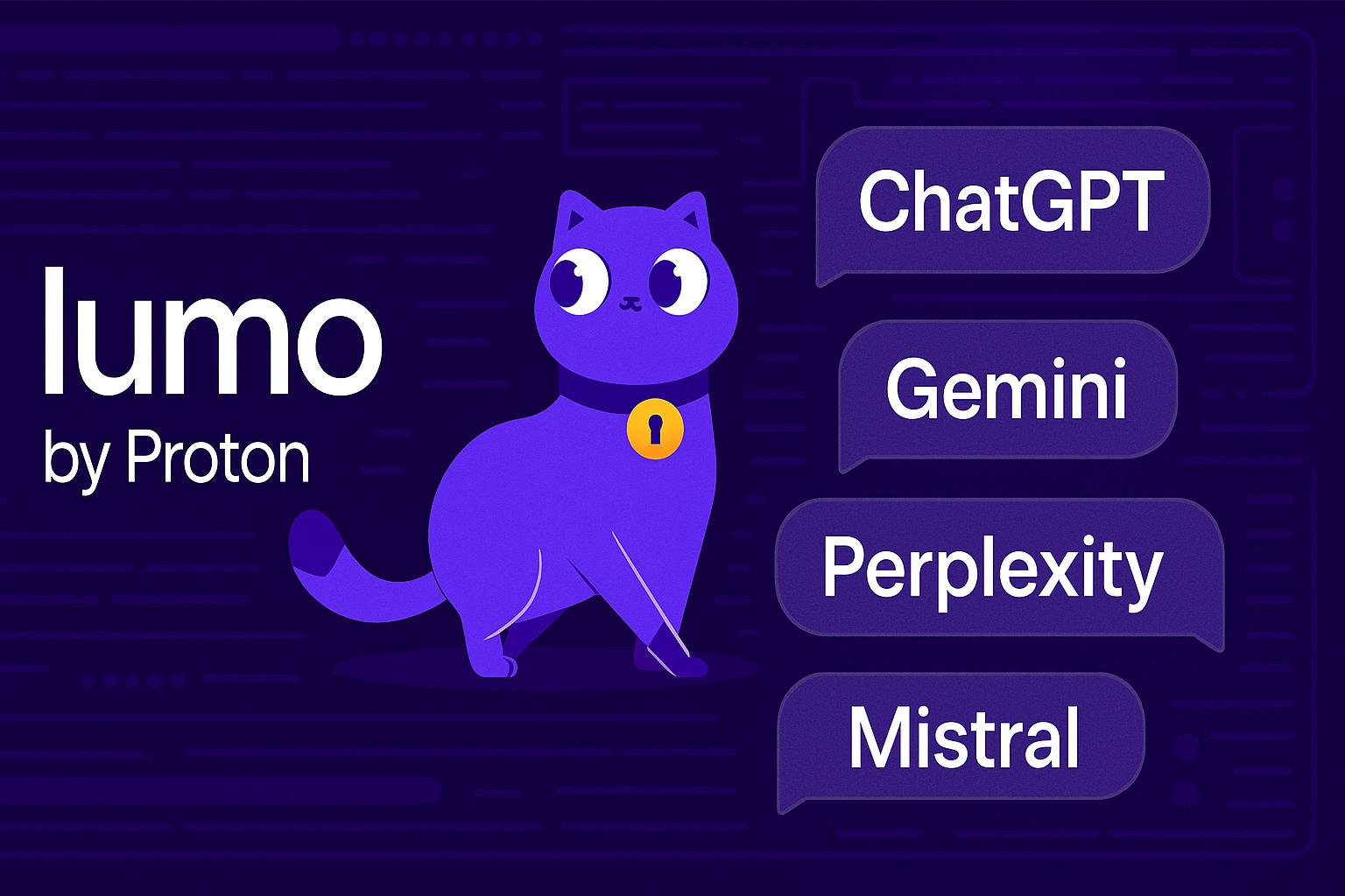 Proton Lumo im Vergleich mit ChatGPT, Gemini, Perplexity und Mistral